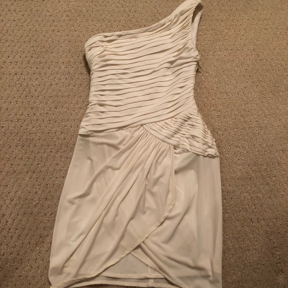 BCBG one shoulder dress